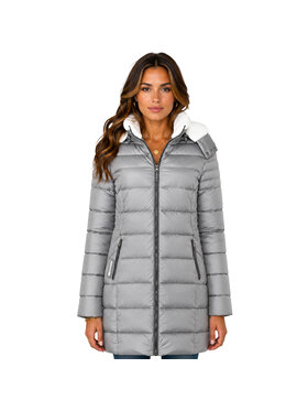 Geographical Norway Geographical Norway Parka WZ5513F/GN-LIGHT GREY Szary Reglan Fit
