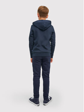 Jack&Jones Junior Majica Dugih Rukava Logo 12212287 Tamnoplava Regular Fit