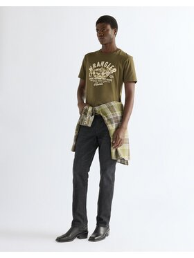 Wrangler Wrangler Jeansy GREENSBORO Szary Straight Leg