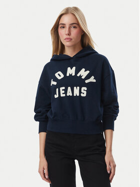 Tommy Jeans Tommy Jeans Hanorac Arch DW0DW23455 Bleumarin Oversize