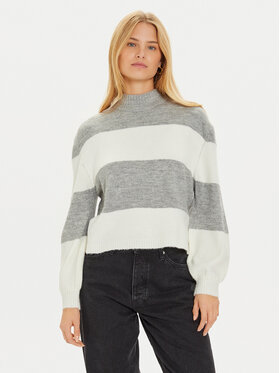 Brave Soul Brave Soul Džemper LK-230MOLLIEC Siva Loose Fit
