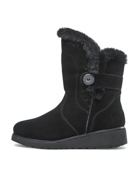 Skechers Čizme Cozy Peak 49811/BLK Crna