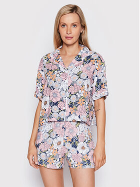 Vans Vans Hemd Retro Flower VN0A5LM Bunt Relaxed Fit