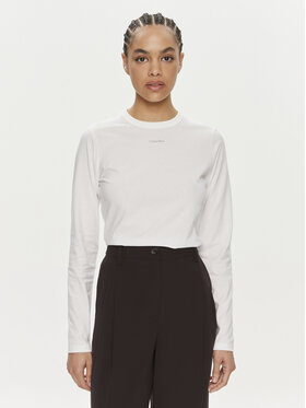 Calvin Klein Calvin Klein Palaidinė Nano Logo K20K207572 Balta Regular Fit