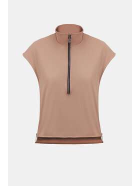 MANDRAGORA MANDRAGORA Bluza Syrenka Beżowy Regular Fit