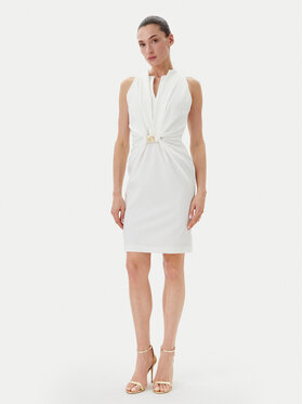 Rinascimento Rinascimento Coctailkleid CFC0123794003 Weiß Regular Fit