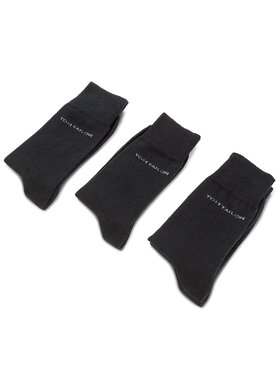 Tom Tailor Tom Tailor Zestaw 3 par wysokich skarpet unisex 9003 Granatowy