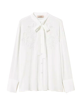 TWINSET TWINSET Πουκάμισο 251tp2690-00282 Λευκό Regular Fit