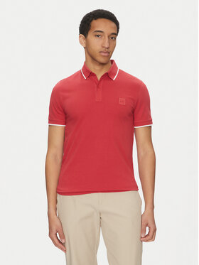 BOSS BOSS Polokošeľa Passertip 50507699 Červená Slim Fit