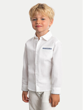 Mayoral Mayoral Camicia 3117 Bianco Regular Fit