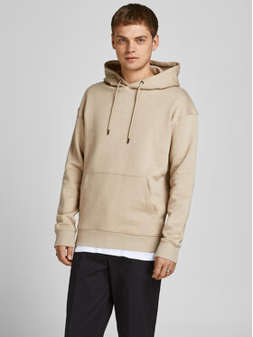 Jack&Jones Jack&Jones Džemperis ar kapuci Star 12208157 Bēšs Relaxed Fit