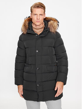 Hetregó Hetregó Pūkinė striukė Parker 8K436M 23WU07 Juoda Regular Fit