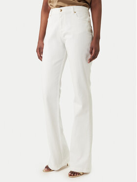 Just Cavalli Just Cavalli Jeansy 80PAB5F3 CEWCA Biały Flare Fit