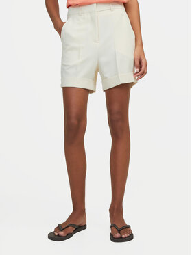 JJXX JJXX Szorty materiałowe Mary 12213192 Écru Regular Fit