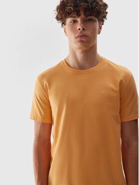4F 4F T-Shirt 4FWSS24TTSHM1154-64S Różowy Regular Fit