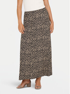 ONLY ONLY Maxi szoknya Nova 15357477 Fekete Regular Fit