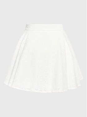 Glamorous Glamorous Trapecijos formos sijonas AN4457 Balta Regular Fit