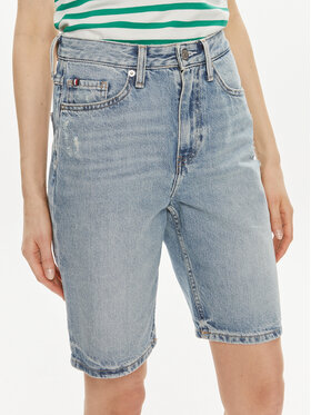 Tommy Hilfiger Tommy Hilfiger Džínové šortky WW0WW41326 Modrá Slim Fit