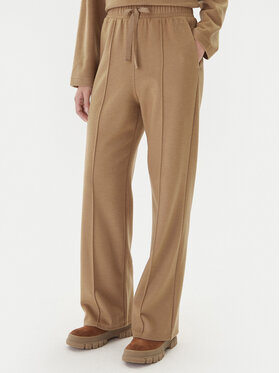 Weekend Max Mara Weekend Max Mara Pantaloni tricotați Sponda 2525786022 Bej Straight Fit