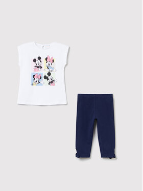 OVS OVS Set tricou și leggings DISNEY 1487481 Bleumarin Regular Fit