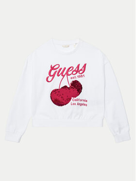 Guess Guess Džemperis J5GQ00 KA6R4 Balta Regular Fit