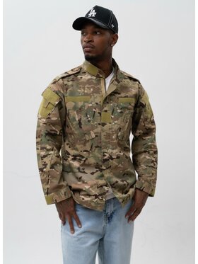 Jigga Wear Jigga Wear Kurtka wielofunkcyjna Moro Camo Wojskowa bluza taktyczna do mundur ripstop 129990 Beżowy Regular Fit