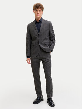 Jack & Jones Jack & Jones Öltöny Franco 12183530 Szürke Super Slim Fit