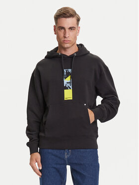 Karl Lagerfeld Jeans Karl Lagerfeld Jeans Sweatshirt A3M20031 Schwarz Relaxed Fit