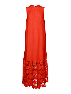 YAS YAS Sommerkleid Twigsy 26037703 Rot Relaxed Fit