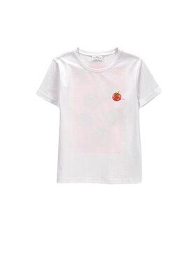 Coccodrillo Coccodrillo T-Shirt ZC6143229VGA-001 Biały Regular Fit