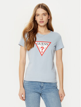 Guess Guess Póló W1YI1B I3Z14 Kék Slim Fit