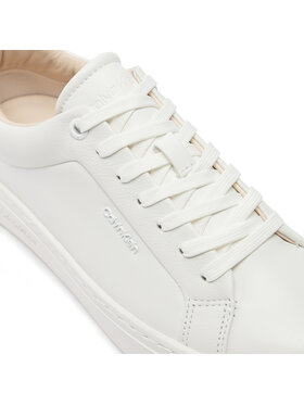 Calvin Klein Superge Cupsole Lace Up W/Ml Lth HW0HW02119 Bela