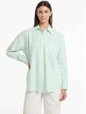 Guess Jeans Guess Jeans T-Shirt 171495 Zielony Classic Fit