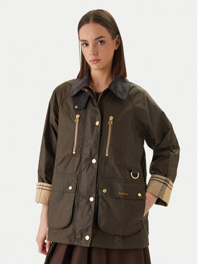 Barbour Barbour Átmeneti kabát Argill Wax LWX1532BR51 Barna Regular Fit