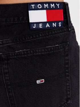 Tommy Jeans Jeans Kratke Hlače Hot Pant DW0DW15591 Črna Regular Fit