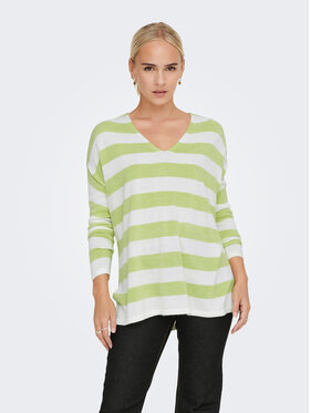 ONLY ONLY Пуловер Amalia 15219642 Зелен Regular Fit