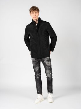 Geox Geox Kurtka przejściowa M2620R T2882 Czarny Regular Fit