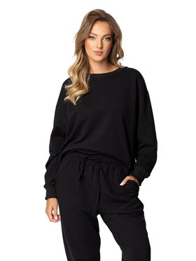 DKaren Sport DKaren Sport Bluza DK-K-B7 Czarny Regular Fit