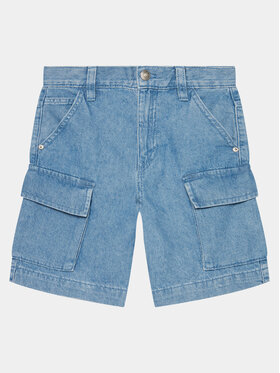 United Colors Of Benetton United Colors Of Benetton Kratke traperice 4AD7C902I Plava Relaxed Fit
