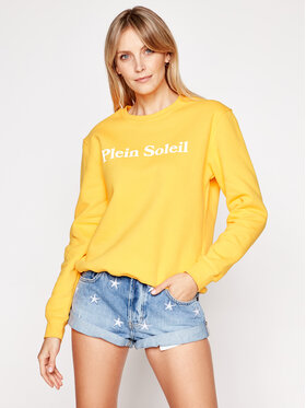 Drivemebikini Drivemebikini Džemperis ar kapuci Plein Soleil 2019-DRV-011_YW Dzeltens Regular Fit