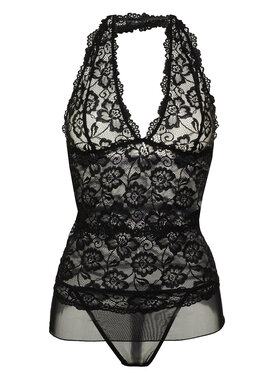 DKaren Lingerie DKaren Lingerie Komplet bielizny Jolie Czarny Classic Fit