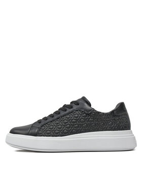 Calvin Klein Superge Low Top Lace Up Lth Mono HM0HM01498 Črna