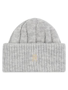 Tommy Hilfiger Set Kapa I Traka Th Timeless Beanie + Headband AW0AW15370P4A Siva