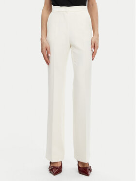 Maryley Maryley Pantaloni din material 25EB587/43VA Écru Regular Fit