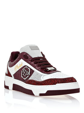 PHILIPP PLEIN PHILIPP PLEIN Sneakersy 27449 Bordowy