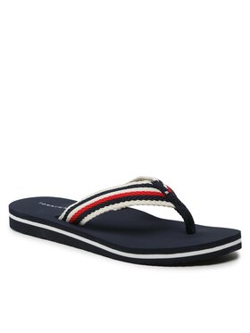 Tommy Hilfiger Tommy Hilfiger Джапанки Essential Comfort Sandal FW0FW07147 Тъмносин