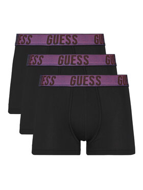 Guess Guess Set 3 perechi de boxeri U5GG13 K6YW1 Negru