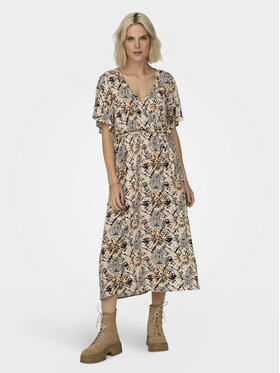 JDY JDY Сукня-сорочка 15318215 Бежевий Regular Fit