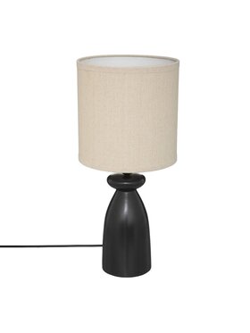 MIAhome MIAhome Lampa nocna 44x20 cm NOAH Czarny
