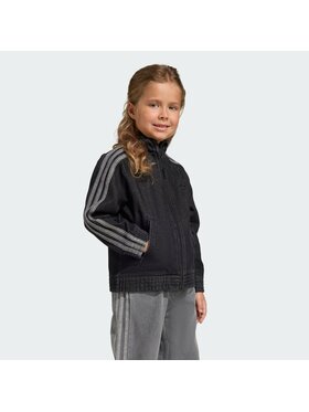 adidas adidas Bluza Firebird Czarny Loose Fit